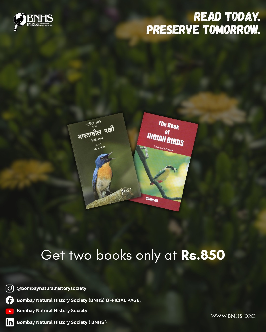 Salim Ali- The Book of Indian Birds (English and Marathi)